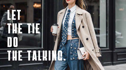 Let The Tie Do The Talking.
