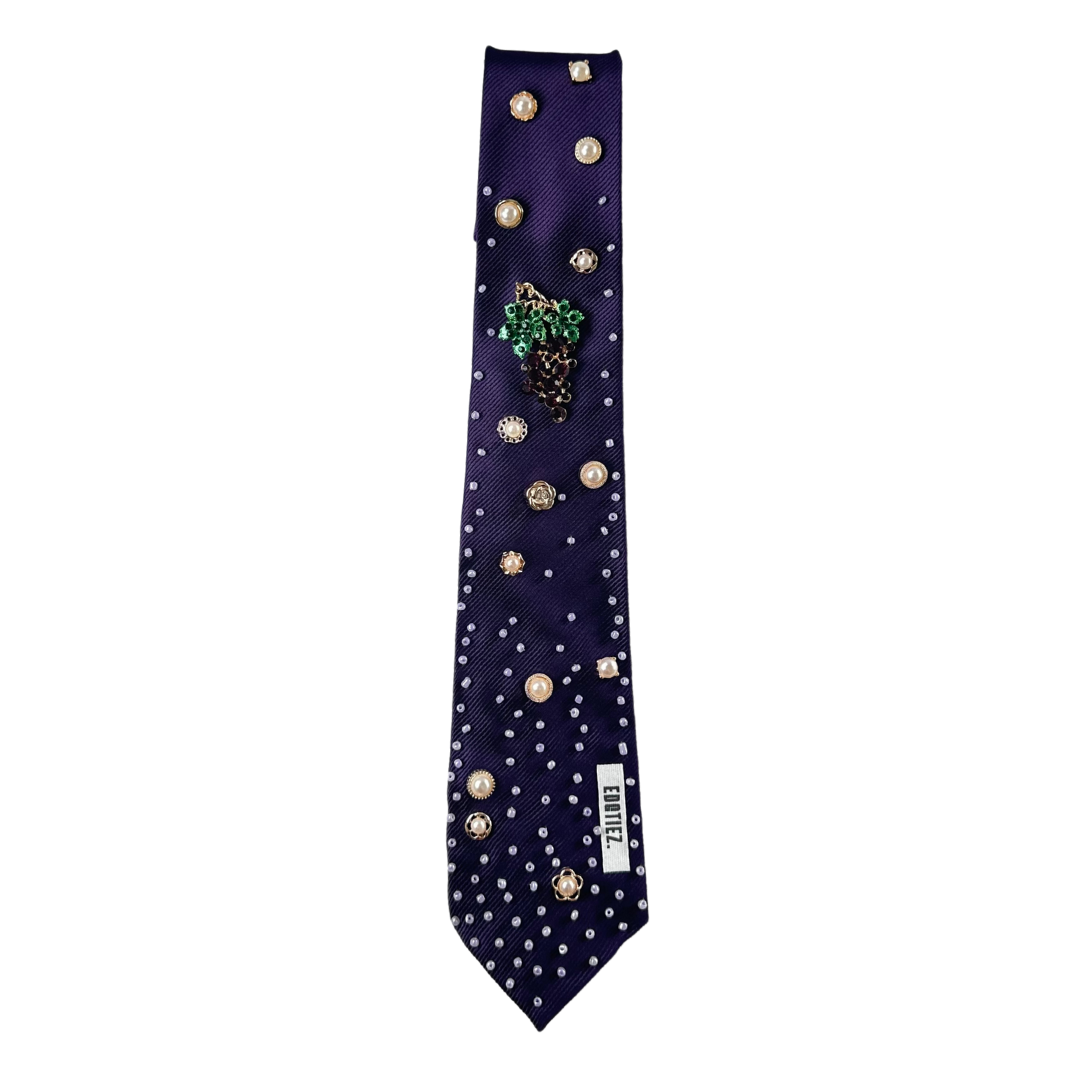 The Grape Escape Tie